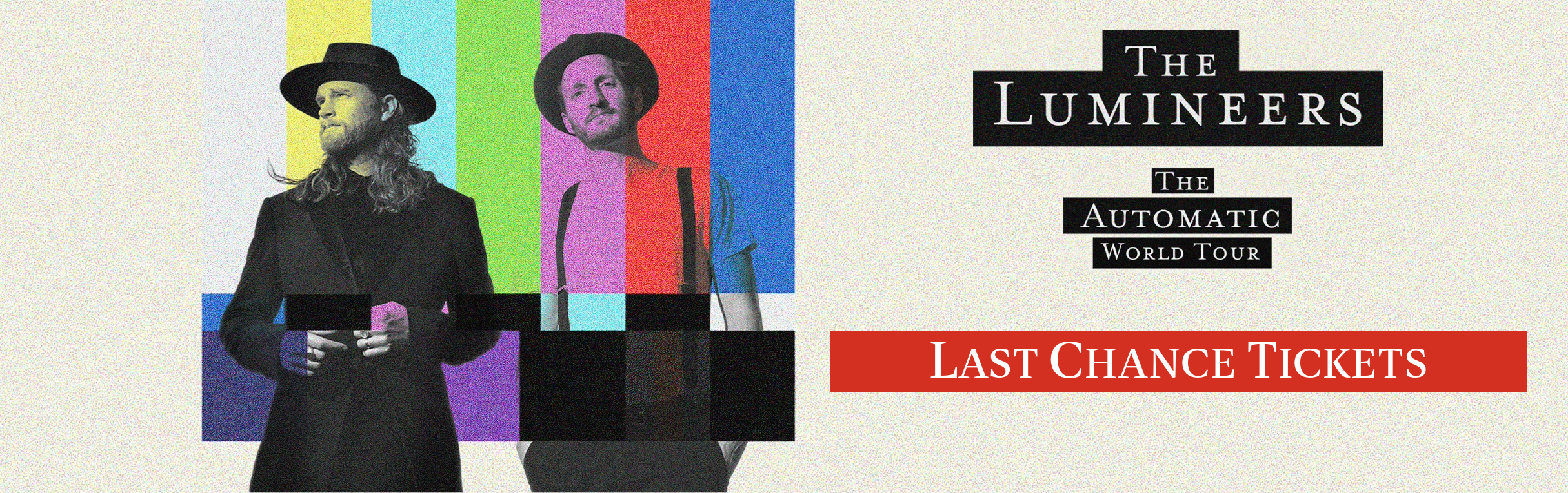 THE LUMINEERS on TUE 13 JANUARY 2026