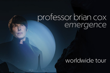 PROFESSOR BRIAN COX – EMERGENCE on SAT 30 MAY 2026