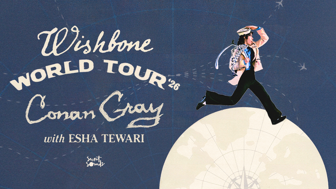 BEC Event: CONAN GRAY on TUE 29 SEPTEMBER 2026