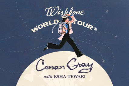 CONAN GRAY on TUE 29 SEPTEMBER 2026