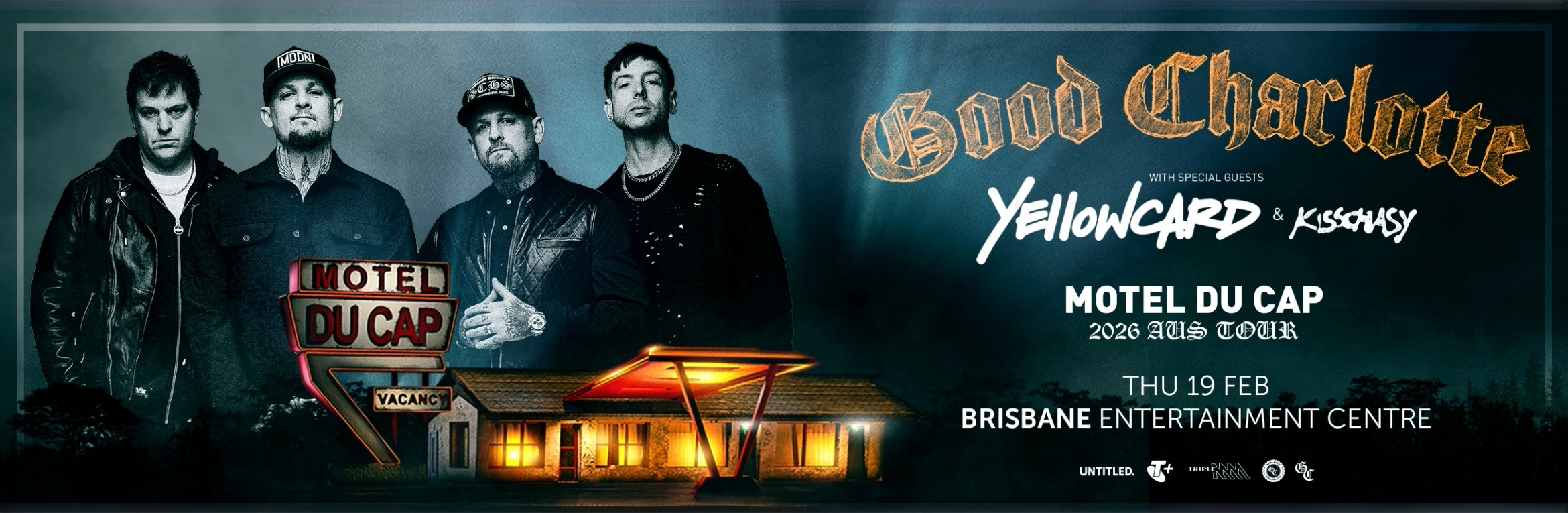 GOOD CHARLOTTE on THU 19 FEBRUARY 2026