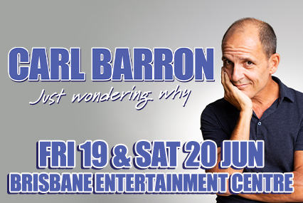 CARL BARRON on FRI 19 & SAT 20 JUNE 2026