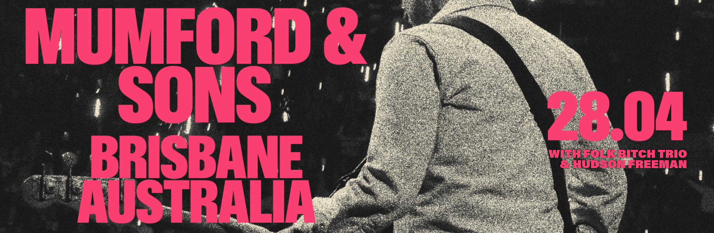 MUMFORD &amp; SONS on TUE 28 APRIL 2026