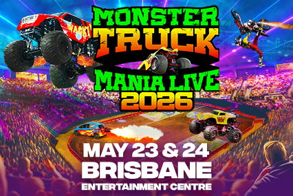MONSTER TRUCK MANIA LIVE on SAT 23 & SUN 24 MAY 2026