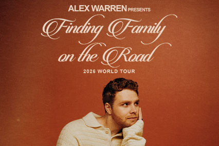 Alex Warren on TUE 01 SEPTEMBER 2026