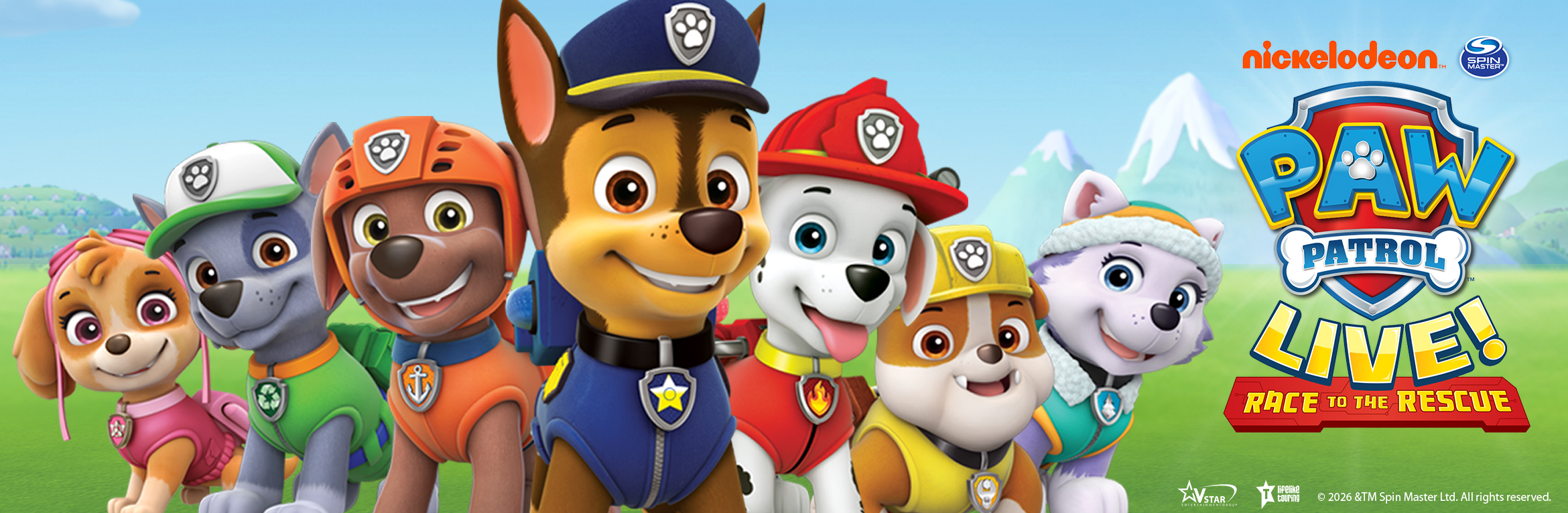 PAW Patrol™ Live! on SAT 08 AUGUST 2026