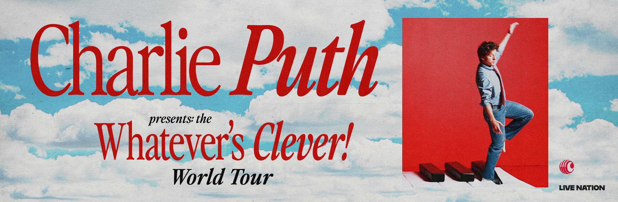 Charlie Puth - Whatever's Clever! World Tour 2026