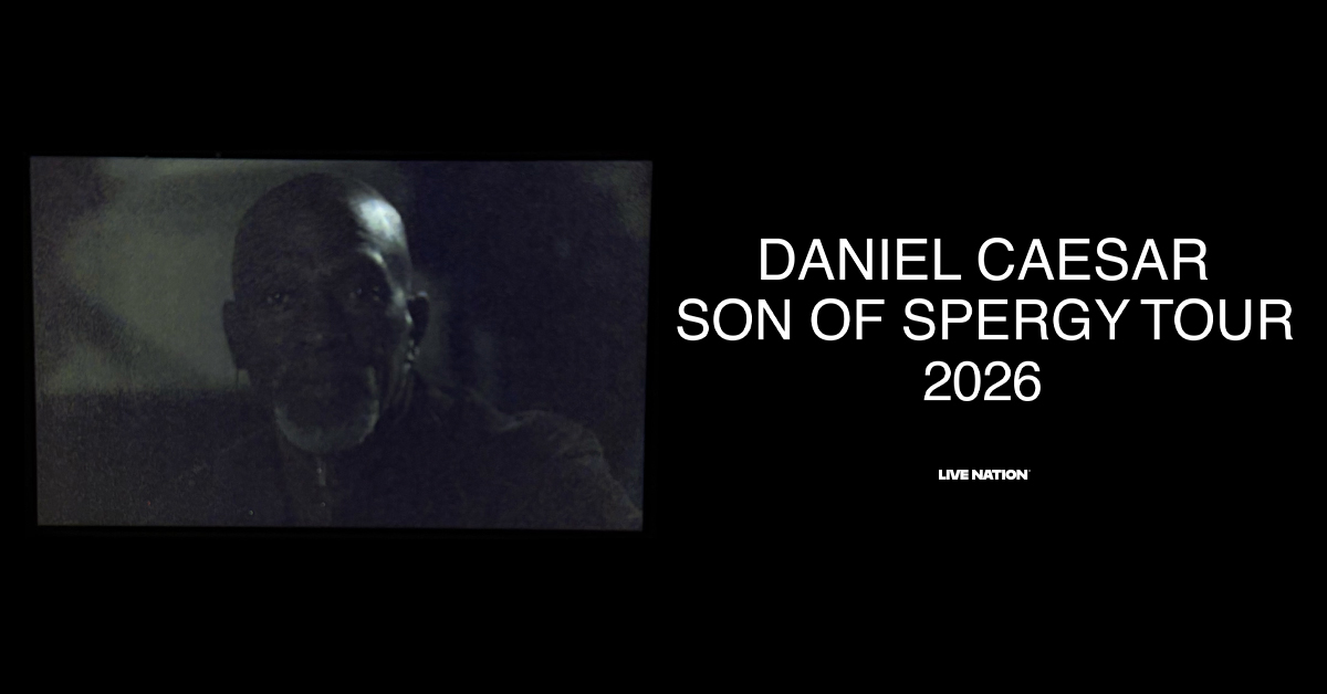 Daniel Caesar on Thu 12 November 2026 | 8:00pm (time subject to change) BEC Event: Daniel Caesar on Thu 12 November 2026 | 8:00pm (time subject to change)