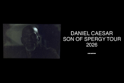 Daniel Caesar on Thu 12 November 2026 | 8:00pm (time subject to change)