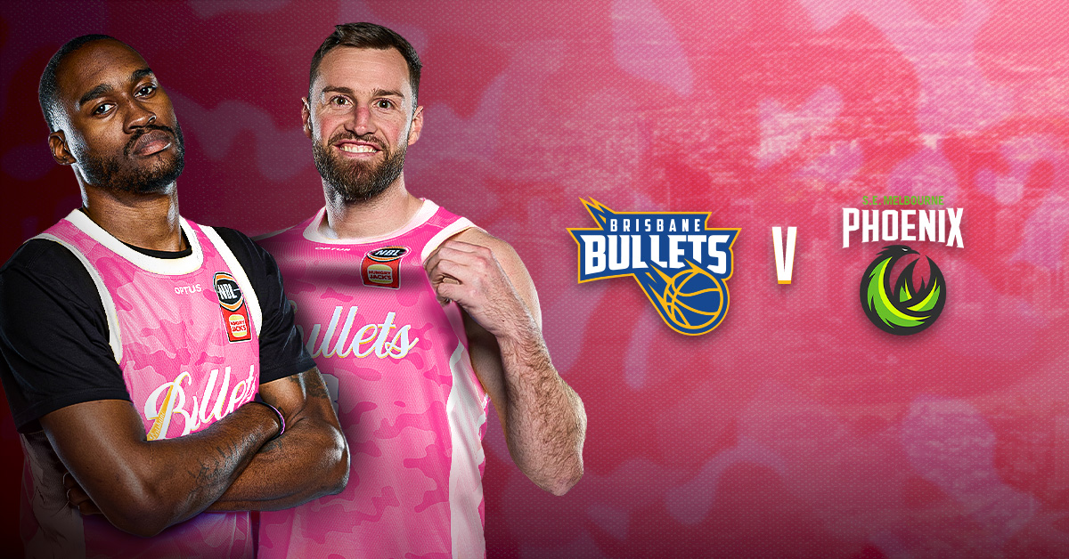 Brisbane Bullets v S.E. Melbourne Phoenix on Thursday 15 October 2026 | 6:30pm (time subject to change) BEC Event: Brisbane Bullets v S.E. Melbourne Phoenix on Thursday 15 October 2026 | 6:30pm (time subject to change)
