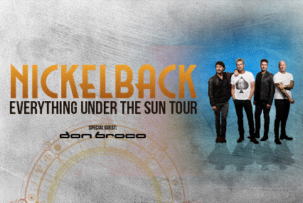 Nickelback on Tuesday 12 October 2027 | 8pm (time subject to change)
